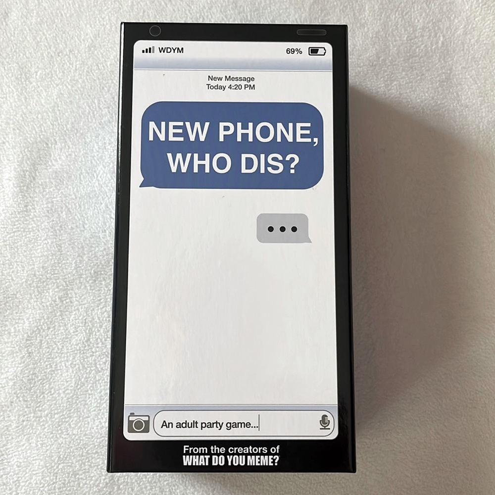 New Phone, Who Dis? Game